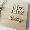 20/30 Pages Wedding Guest Book Decoration Rustic Sweet Guestbook Favors Gifts for Guests mr mrs mariage 210925