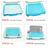 Dog Apparel Pet Cat Training Toilet Tray Mat Indoor Lattice Puppy Potty Bedpan Pee Pad Accessories For Small Dogs Cats Products2186