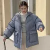 Automne hiver Femmes Veste Manteau Capuche Coton Puffer Manteaux de haute qualité Outwear au chaud 211018