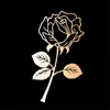 Marcapáginas Coloffice 2021, marcapáginas de rosas de lujo, hueco dorado Retro creativo para regalo de estudiante, papelería clásica, 1 pieza