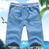 Mäns sommar casual shorts män raka shorts manlig mode bomull strand kort byxor godis färger plus storlek 5xl 210720