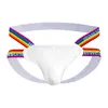 Mens G-Strings Orlvs Mens Low Cintura Algodão Respirável Underwear Rainbow Thongs Atacadista Loja GRÁTIS DHL FedEx Or505