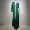 Vêtements ethniques 2021 Ramadan Mubarak Abayas pour les femmes Dubai musulman robe à capuche Jalabiya Kaftan marocain turc robe de soirée Islam