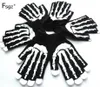gants de la main squelette
