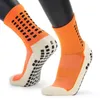 Anti Slip Football Socks Athletic Long Socks Absorberande sportgreppstrumpor för basketfotbollsvolleyboll som kör DHL BJVP