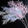 Konstgjord blomma fog Pine Rime Grass Wedding Hanging Ornament 100cm Long for Party Home DIY Dekoration 20 st