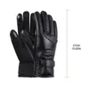Vattentät laddningsbara värme termiska handskar vinterskidåkning varma handskar för man förtjockta foder varma handske motorcykelhandskar h1022