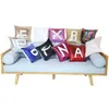 Style Mermaid Sequin Pillow Cover Sublimation Cushion Throw Decorative Pillowcase That Change Color Gifts Girl C A