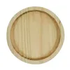 Dishes & Plates Wooden Serving Tray Rustic Tableware Dessert Dish Moon Sun Shape Jewelry Plate Bowl Eid Mubarak Ramadan Party Decor Supplies