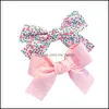 Cheveux Aessories Bébé, Enfants Maternité Bonbons Couleur Pin Enfants Bow Clip Mignon Floral Costume Princesse Belle Aessory Chapeaux Enfant Pour Les Filles Dro