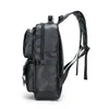 Backpack 2021 Men Leather High Quality Youth Travel Rucksack School Book Bag Male Laptop Business Bagpack Mochila Shoulder