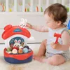 Children Cartoon Whack-a-Mole Toy with Sound Light Kids Montessori Game Machine Interactive Toy for Baby Early Educational Toys G1224