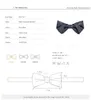 Högkvalitativ 2020 Ankomst Bow För Män Designers Märke Koreanska Bröllop Slipsar Bowties Luxury Butterfly Slipsar Presentförpackning