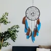 Pióra Dream Catcher Drzewo Życia Błogosławieństwo Prezent Handmade DreamCatchers Circular Netto do Wall Wiszące Dekoracje sypialni