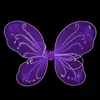Décoration de fête 10 couleurs enfants fille princesse fée soie papillon décorations ailes ange Halloween faveur fournitures 1 pièce/lot