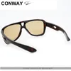 Güneş Gözlüğü Conway Sports Men039s Büyük Kare Sürücü Gözlükleri Rüzgar Geçirmez Gözlük Kırılmaz Çerçeve 91507500394