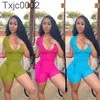 Kadın Tulumlar Deinner Ince Seksi Derin V Elastik Şerit Kemer Onesies Şerit Sıska Bodysuits Streetwear Artı Boyutu Tulum 52 Stilleri