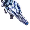 Kolorowe Pyrex Glass Rury Piękny Color Handpipe Handmade Przenośne Innowacyjne Triceratops Dinozaurów Kształt Rurka Suchy Ziół Tabac Dekoracje Palenie