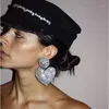 Ruslan Baginskiy Style 100% Laine Et Strass Décoration Sboy Chapeau Pour Automne Hiver Bérets