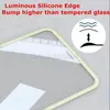 Lysande härdat glas Högt klart fullt omslag Glödande skärmskydd Film för iPhone 14 13 12 11 Pro Max Glass Silicone Soft EDG5234291