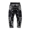 Hip Bandana Wzór Drukowanie Spodnie Cargo Mężczyźni Elastyczna Talia Joggers Pant 2021 Moda Streetwear Dancing Spodnie WQ563 H1223