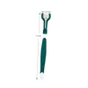 Trois faces brosse à dents pour animaux de compagnie outils de beauté ajout mauvaise haleine tartre dents soins dentaires chien chat nettoyage des dents bouche Brush293w