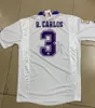 94 96 97 98 99 2000 레트로 저지 축구 유니폼 3# R.CARLOS 4 HIERRO #7 Raul #9 Zamorano #6 Redondo 8# MIJATOVIC 셔츠 Vintage Calcio Camiseta de futbol