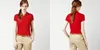 2023 M-XXL Women's Polos Shirt Big Horse crocodile camisa Solid Short Sleeve Summer Casual Camisas Polo womens good quality240v