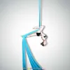 PRIOR FITNESS 12Yards 11m Yoga Aerial Silks Fabric for Acrobatic Flying Dance swing trapeze inversion fly air therapy Q0219