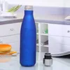 Niestandardowa butelka termosowa do butelki wodnej Dwuflowa izolowana kolba próżniowa Flask Cup Outdoor Sports Drinkware 210615