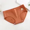 12 pçs / lote mulheres underwear verão pequeno fresco senhoras underwear antibacteriano pequena margarida margarida mulheres calcinha meninas cuecas doces