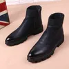italian brand designer mens leisure cowboy boots natural leather platform shoes black autumn winter ankle boot short botas male 210902
