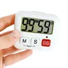 Timers 10pcs Magnet Cooking Kitchen Egg Kit Study Running Sports Sound Alarm Clock Time Timer Digital LCD School Countdown Stopwatch