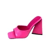 Women's Special Material Sandals Summer Women's Thick-soled High-heeled Slippers Thick-heeled Party Nightclub Slippers Y0714
