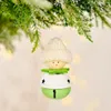 Stickad hatt Bell Pendant Julprydnader Hängsmycken Hängande Gåvor Xmas Tree Decor Home Decoration Kids Gift