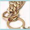 Colares de correntes pingentes j￳ias betty 15mm 12-32 polegadas de tons dourados C￣o cubano colarinho de cachorro Dur￡vel Cara de a￧o inoxid￡vel nela Ne