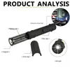 Zaklampen Torches 9000 Lumen Mini Draagbare Lantaarns Werken Inspectie COB LED Multifunctionele onderhoud Magnetische basis