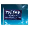 US STOCK 90 * 150CM Trump Drapeau 2024 Drapeau des élections Bannière Donald Trump Garder America Super à nouveau 5 Styles Drapeau Polyester