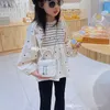 Children princess handbag fashion girls embroidery line bucket bag kids PU chain single shoulder crossbody bags Star pendant wallet F712