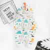 Spring and Autumn Baby Adorable Animal Hooded Jumpsuit for Boy BodySuits Clothes 210528