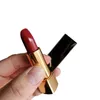 Marchio di vendita calda opaco rossetto opaco di alta qualità stampa rossetto nero tubo nudo rossetto cosmetici spedizione gratuita