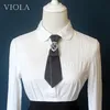 Boyun bağları 20 stil üst vintage serin elmas metal zincir kravat 6cm erkek kadın çocuk kız erkek çocuk üniforma gömlek cosplay parti hediyesi erişim237q