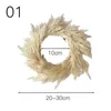 Pure Labor Decorate Immortality Floral Hoop Home Furnishing Dried Flower Tuzzy-Muzzy Christmas Wedding ornament Handicraft Article 57xc3 T2