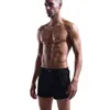 2 adet Erkek Boxer Şort Yumuşak Streç Örgü Rahat Nefes Pamuklu Iç Çamaşırı Uzun Külot Artı Boyutu H1214