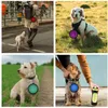Всплывающая собака чаша для домашних животных складные путешествия силиконовые кемпинг / походное / пешеходное ящик с карабинцем клип