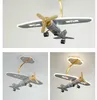 Deckenleuchten, modernes Cartoon-Flugzeug, Kinderlicht, für Babys, Jungen, Mädchen, Kinder, L73 cm, B61 cm, Schlafzimmerlampe, Kinderzimmer, dekorative Beleuchtung