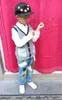 Bebê jeans jeans jeans meninos roupas meninos calças infantil primavera outono casual cintura jeans calças toddler roupa elástica cintura elástica g1220