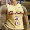 Nik1 Özel Charleston Cougars Basketbol Forması NCAA Koleji Grant Riller Brevin Galloway Jaylen McManus Miller Jasper Brantley Chealey Johnson