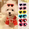 Vêtements de chien 30pcs / lot mignon animal chat arcs de cheveux fournitures de toilettage chien chiot clips épingle à cheveux Teddy lunettes de soleil accessoire CW-80134