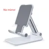 Soporte para teléfono Plegable Extender Metal Soporte para tableta de escritorio Mesa Soporte para celular Escritorio Soporte móvil para iPhone Soporte para iPad Ajustable con caja de venta al por menor de alta calidad